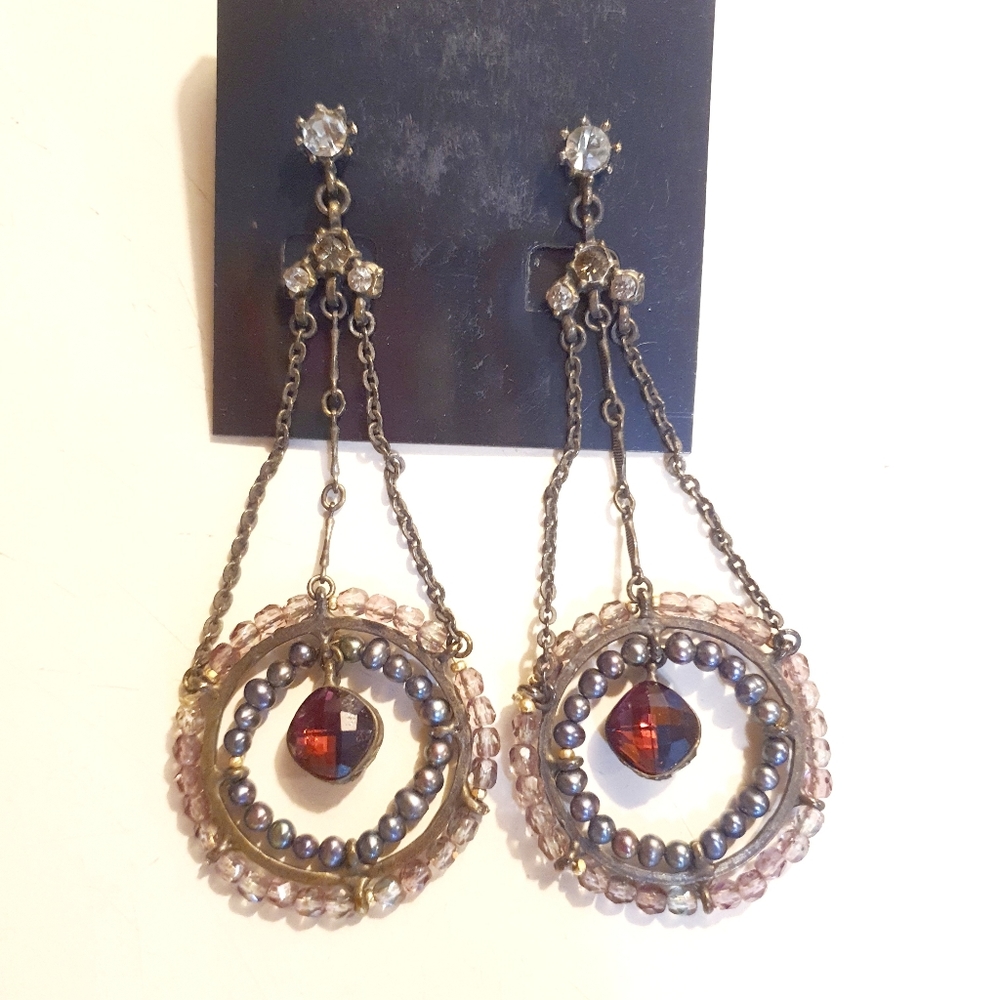 Gerard Yosca Vintage Chandelier Earrings